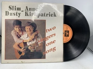 SLIM DUSTY - ANNE KIRKPATRICK - TWO SINGERS ONE SONG EMI SCXO 79319 PROMO AUS LP - Picture 1 of 6
