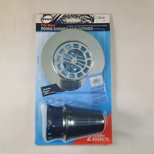 Danco Hair Catcher Shower Drain Cover in Chrome - Includes 2 Baskets - Picture 1 of 1