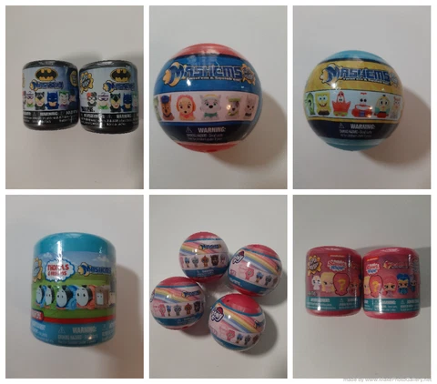 Mashems Lots & Singles Paw Patrol Spongebob My Little Pony Displays & More NEW Cover