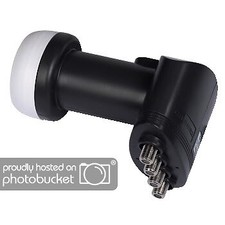 Grundig GSS High-End Quad-LNB für bis zu 12 Sat-Receiver