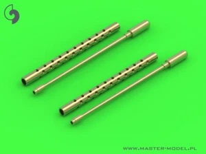 AM-72-001, Browning M2 avión calibre .50 (12,7 mm) barriles (2 piezas), Master 1/72 - Imagen 1 de 3