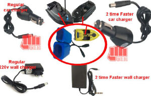 Car Lighter Chargers Wall chargers  for flytec bait boats and etc