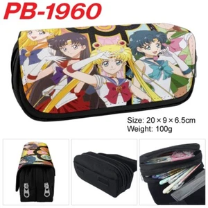 Sailor moon Tsukino Usagi Anime Federtasche Stiftetui Schlamper Etui Pencil case - Picture 1 of 5