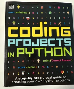Coding Projects in Python (DK Help Your Kids) Paperback – Illustrated - Like New - Picture 1 of 9