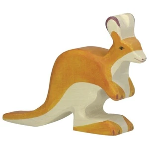 Holztiger 80194 Canguro Pequeño 12CM Figuras de Madera Serie Animales Salvajes - Imagen 1 de 1
