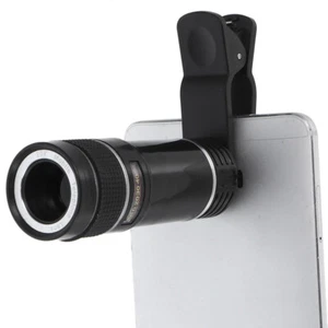 Clip-on Cell Phone Lens Wide Angle Lens Cellphone Cell Phone Video Lens - Zdjęcie 1 z 12