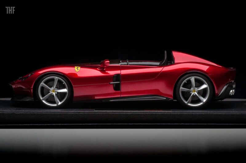 2018 1/18 BBR Ferrari Monza SP1 Magna Red 90/240-P18164B*Mega RARE