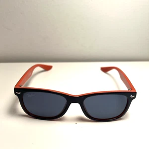 Ray Ban Kids Jr Wayfarer Blue Orange Sunglasses RB9052S 178/80 47 15 125 3N - Picture 1 of 11