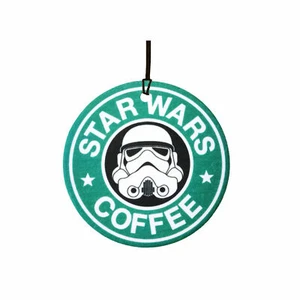 Star Wars Coffee Car Air Freshener - Picture 1 of 2