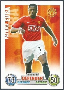 TOPPS MATCH ATTAX 2007-08-MANCHESTER UNITED & FRANCE-PATRICE EVRA - Picture 1 of 1