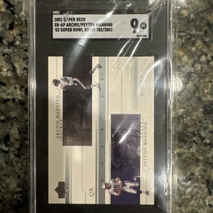 2002 Upper Deck - Peyton Manning / Archie Manning #SP-AP (FATHER-SON) /2002 - Picture 1 of 6