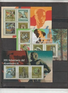 España XXV Aniversario Alzamiento Hojitas Recuerdo Serie año 1961 (GV-336) - Imagen 1 de 1