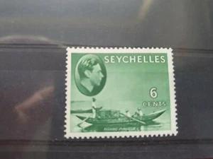 Seychelles 1949 6c verde, con bisagras como nuevo - Imagen 1 de 1