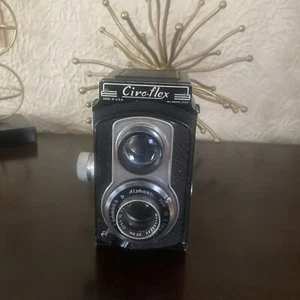 VINTAGE Ciro-Flex Camera Alphax Shutter Wollensak 3.5 85mm Great Condition - Picture 1 of 8