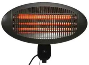 2KW Electric Patio Heater Wall Mounted Quartz Warmer Garden Outdoor Waterproof - Picture 1 of 2