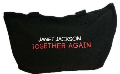 Janet Jackson Official Tour Tote Together Again 2024 Zipper Bag Made In USA - Image 1 of 4