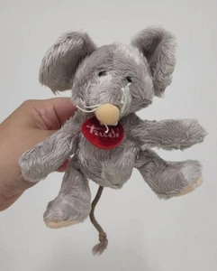 Peluche orsacchiotto giocattolo morbido Trudi grigio topolino 6" - Foto 1 di 2