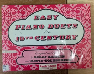 Easy Piano Duets of the 19th Century Edited by Zeitlin & Golberger: Music Score - Picture 1 of 3