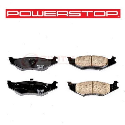 PowerStop Rear Disc Brake Pad Set for 1991-1994 Chrysler New Yorker - ts Foto 1 de 4