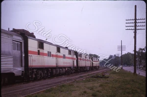 Seaboard Railroad Henderson North Carolina Train Station 35mm Slide 1960s - Picture 1 of 3
