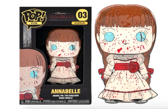TOYS 'N' GEEK Annabelle Funko Pop! Pin