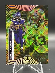 2022 Illusions Dalvin CookTrophy Collection Yellow Diamonds /299 #64 Ravens - Picture 1 of 3