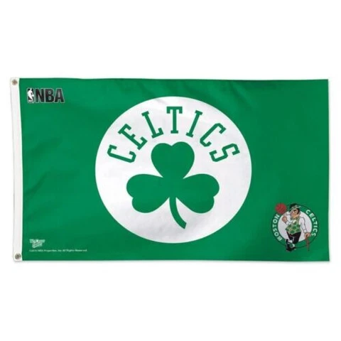 Boston Celtics Deluxe Flag 3 x 5 Cover