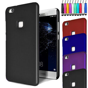 For Huawei P10 Lite Armour Hard Shell Case Back Cover + Screen + Stylus