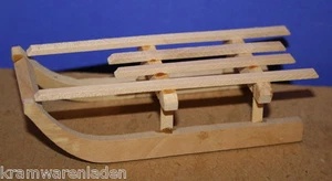 uralter kleiner Holzschlitten, ideal für Wattefigur Schneekind Weihnachtsmann - Bild 1 von 2