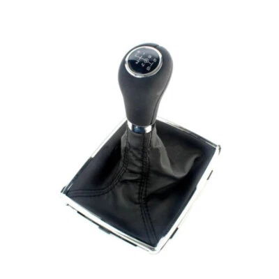 6-Speed Gear Shift Knob Boot For Mercedes Benz W204 C180 C200 C280 C300 C63 AMG - Imagem 1 de 4