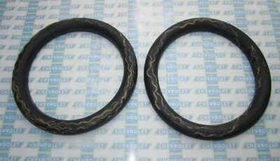 1964-1966 Chevrolet Chevelle Rear Coil Spring Insulators. Pair. Sisal/Rubber - Image 1 of 4