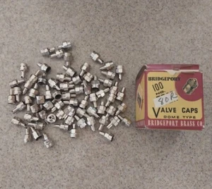 New Bridgeport Brass Automotive Tire Standard Valve Stems Caps - Picture 1 of 1