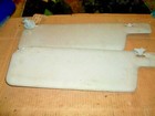 VW VOLKSWAGEN CADDY 1998 PAIR OF CREAM SUN VISORS 