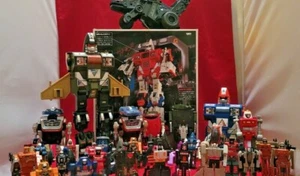 (50) Gobots 1980s BANDAI MachineRobo Powersuit Sistema con Lote de Bonificación RARO DE COLECCIÓN - Imagen 1 de 12