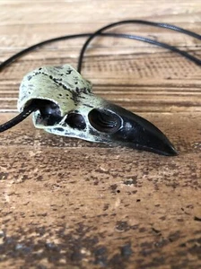 raven skull pendant viking norse - Picture 1 of 6