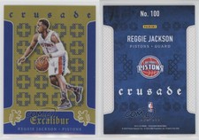 2015-16 Panini Excalibur Crusade Blue /199 Reggie Jackson #100