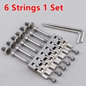 Tremolo System Brücke Edelstahl Gitarrensteg Sattel SUS304 passend für Floyd Rose - Bild 1 von 4