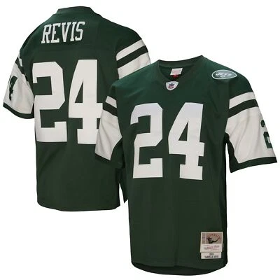 Darrelle Revis 2009 纽约喷气机队 MITCHELL & NESS Legacy THROWBACK 球衣 S-3XL 码 — 第 1/4 张图片