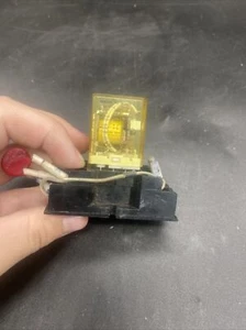 Idec Power Relay. RY4S-U AC120V. Free Shipping!!!! Pre Owned!!!! With Base!!!! - Picture 1 of 11