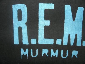 R.E.M. T-shirt concerto logo Murmur RARA 1983 Summerfest Milwaukee WI - Foto 1 di 6
