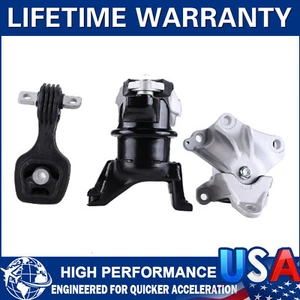 3PCS Engine Motor & Trans Mount Set For 2012-2013 Honda Civic 1.8L For Auto - Picture 1 of 17