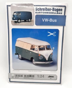Schreiber-Bogen Card Model Building VW-Bus Paper Model Building Craft - Picture 1 of 4