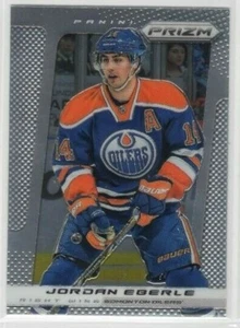 Jordan Eberle 13-14 Panini Prizm Hockey Base Common #142 Edmonton Oilers - Imagen 1 de 1
