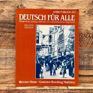 Deutsch Fur Alle Beginning College German A Comprehensive Approach 2nd Edition - Picture 1 of 7