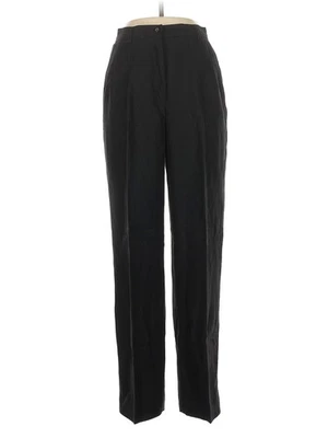 Pantalones Charter Club para mujer de lino negro 8 Petites Foto 1 de 4