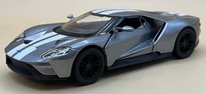 Kinsmart 1:38 2017 Ford GT - Grey/White - Foto 1 di 3