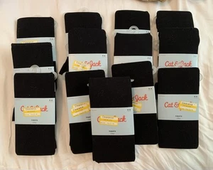 Tights. Lot Of 13 Black Foot Child’s Size 4-6 Tights. NWT - Picture 1 of 5