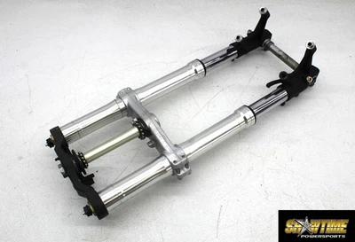 06-07 JUEGO SUSPENSIÓN AMORTIGUADOR HORQUILLAS DELANTERAS HONDA CBR1000RR PAR (RECTO) *LEER* Foto 1 de 4