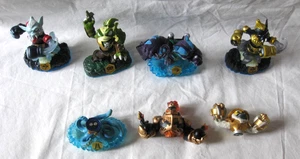 SKYLANDRS SWAP FORCE, TURNO DE NOCHE, BOMBA APESTOSA, SOMBRA TRAMPA, 4 COMPLETOS + 3 PIEZAS - Imagen 1 de 16