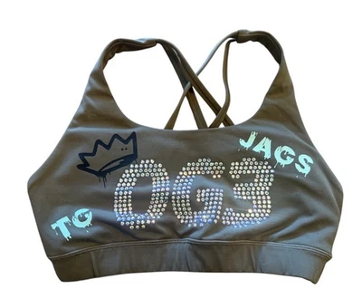 Sujetador deportivo Peachy Pia para mujer Cheer Dance Top Gun Jags OG3, pequeño Foto 1 de 4